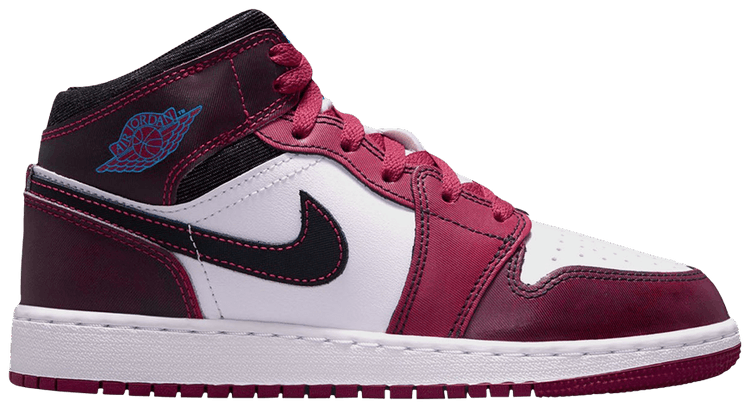 Air Jordan 1 Mid SE GS Sweet Beet Off Noir Desert Pink