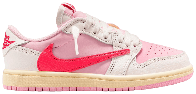 Travis Scott x Air Jordan 1 Retro Low OG PS Sail Tropical Pink