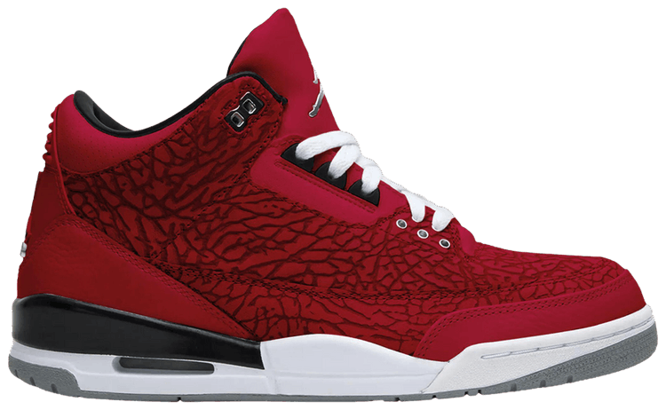Air Jordan 3 Retro Red Flip