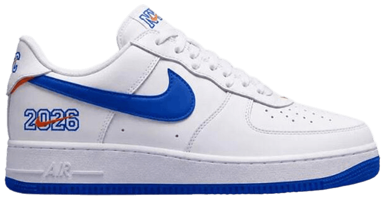 スニーカー NIKE Air  Force 1 NYC Buy Nike Air Force 1 Low '01 'NYC Knicks' - JK5361 100 | GOAT
