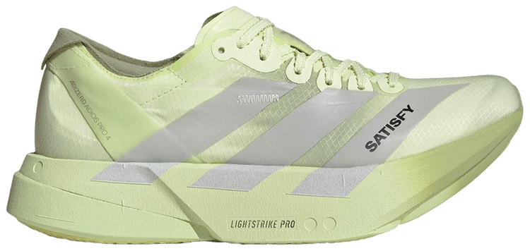 SATISFY x adidas Adizero Adios Pro 4 Tent Green