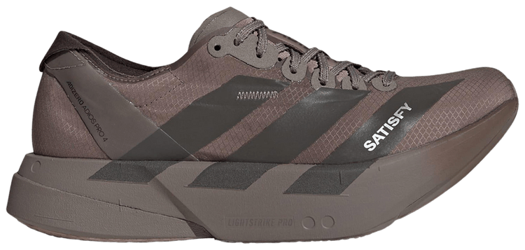 SATISFY x adidas Adizero Adios Pro 4 Earth Brown