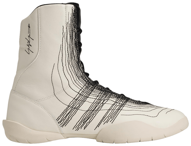 adidas Y 3 Regu Hi Off White Black