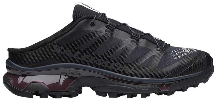 MM6 Maison Margiela x Salomon XT 4 Mule Black Nine Iron