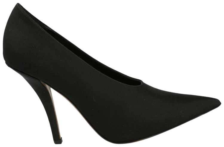 Paris Texas Wmns Jessica Satin Pump Black