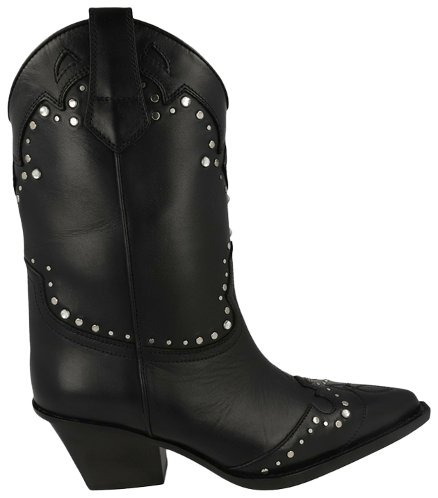 Paris Texas Wmns Janice Boot Black