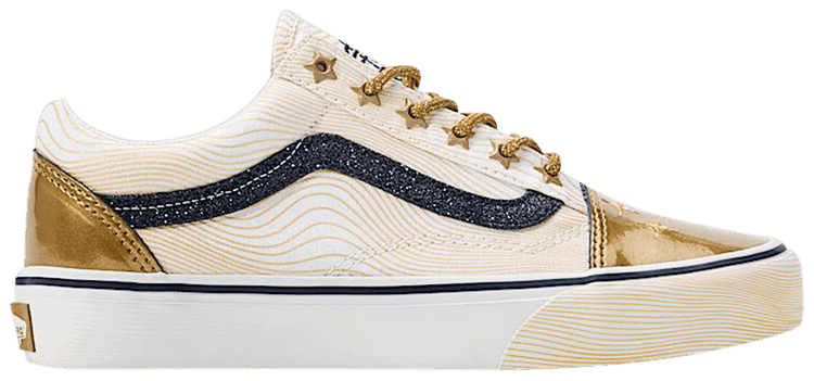 KPop Demon Hunters x Vans Old Skool Big Kids Golden