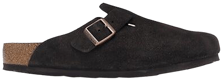 Birkenstock Boston Soft Footbed Suede Mocha