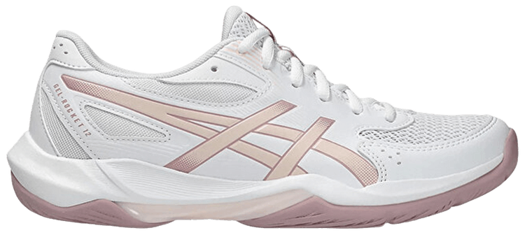 ASICS Wmns Gel Rocket 12 White Pearl Pink