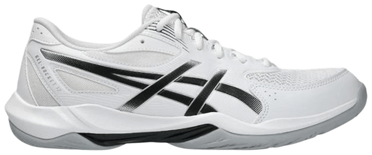 ASICS GEl Rocket 12 2E Wide White Black