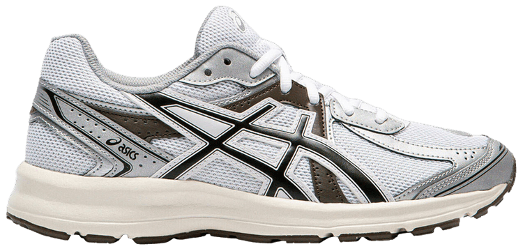 ASICS Jog 100S White Black Coffee