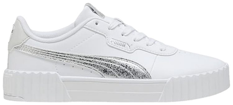 Puma Wmns Carina 30 Metallic White Silver