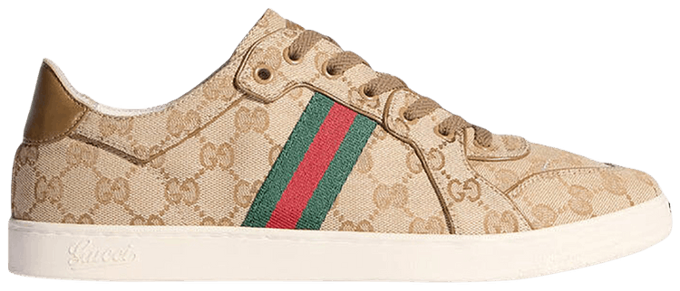 Gucci Stretch Low Top Sand Brown