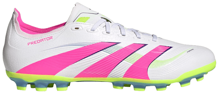 adidas Predator League 2G3G AG Cloud White Lucid Pink Lucid Lemon