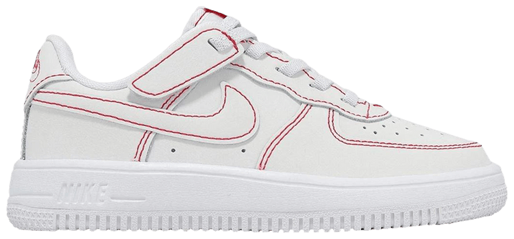Nike Force 1 Low Easyon Lv8 1 PS White University Red