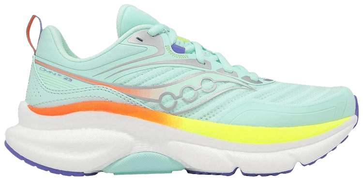 Saucony Wmns Omni ST 23 Aqua Citron Piscine