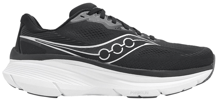 Saucony Guide 19 Wide Black Silver