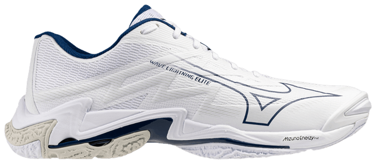 Mizuno Wave Lightning Elite White Blue