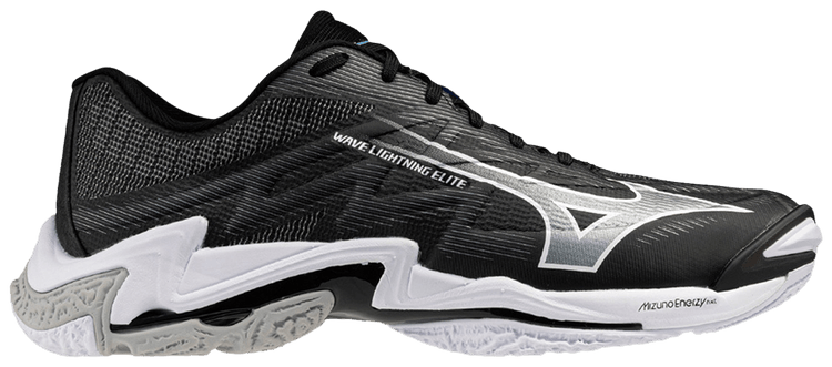 Mizuno Wave Lightning Elite Wide Black White Grey
