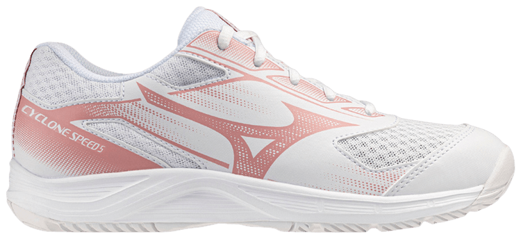 Mizuno Wmns Cyclone Speed 5 White Pink