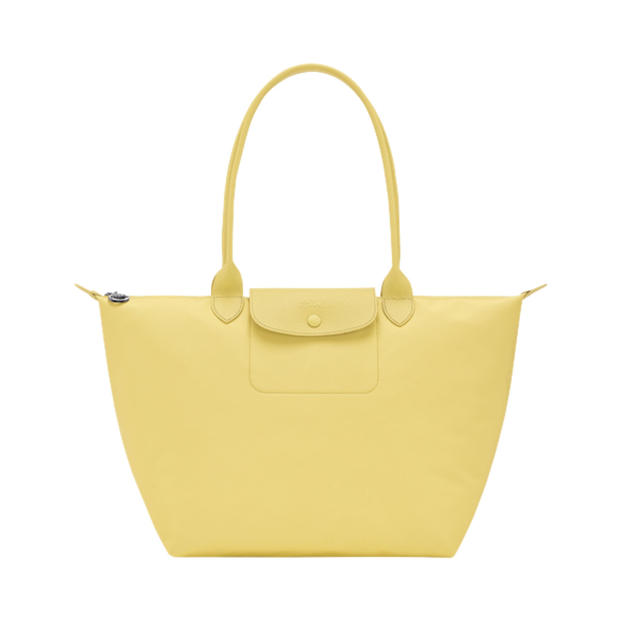 Pre-owned Longchamp Le Pliage One L Tote Bag 'lime' | Green | Women's Size Onesize
