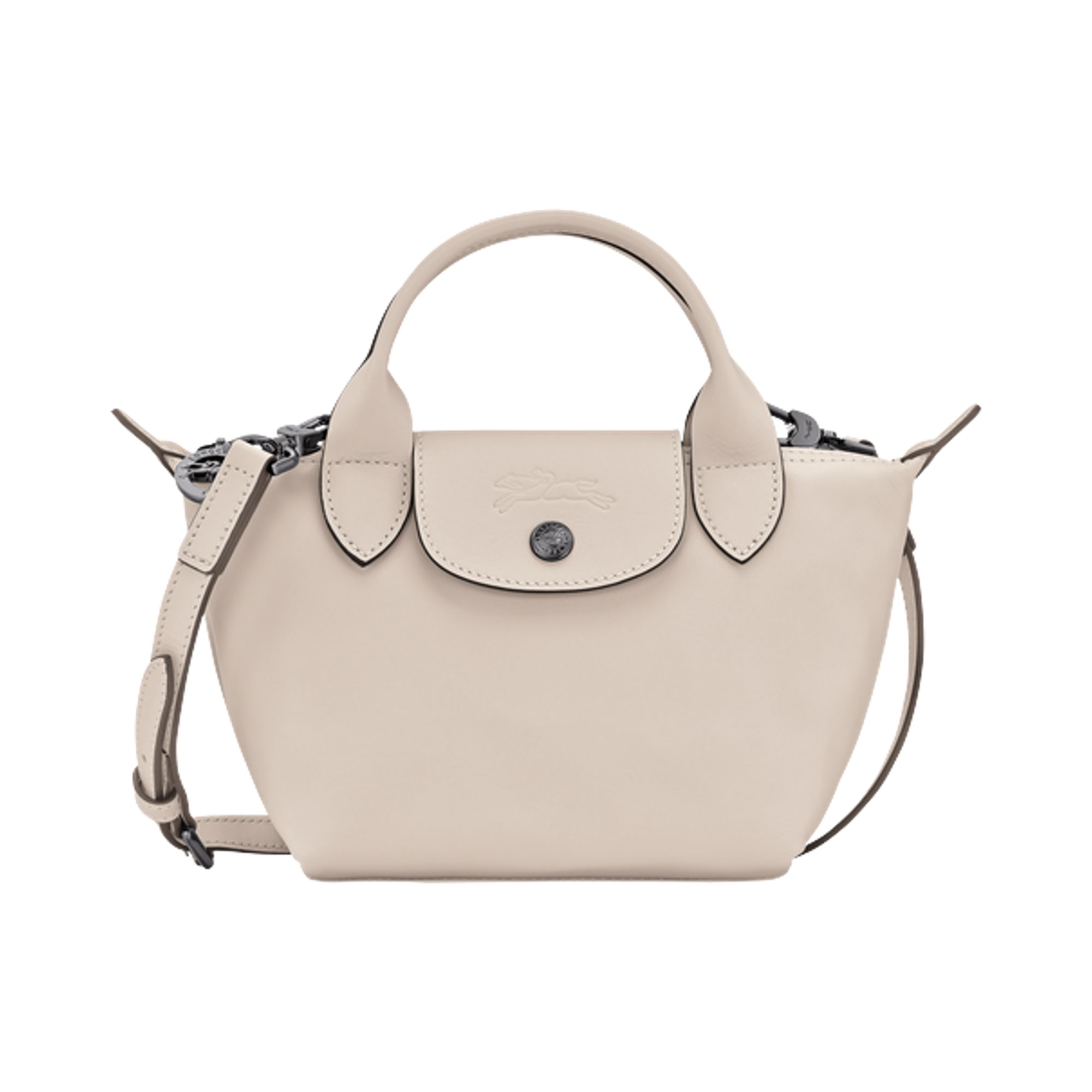Pre-owned Longchamp Le Pliage Xtra Xs Handbag 'paper' | Cream | Women's Size Onesize