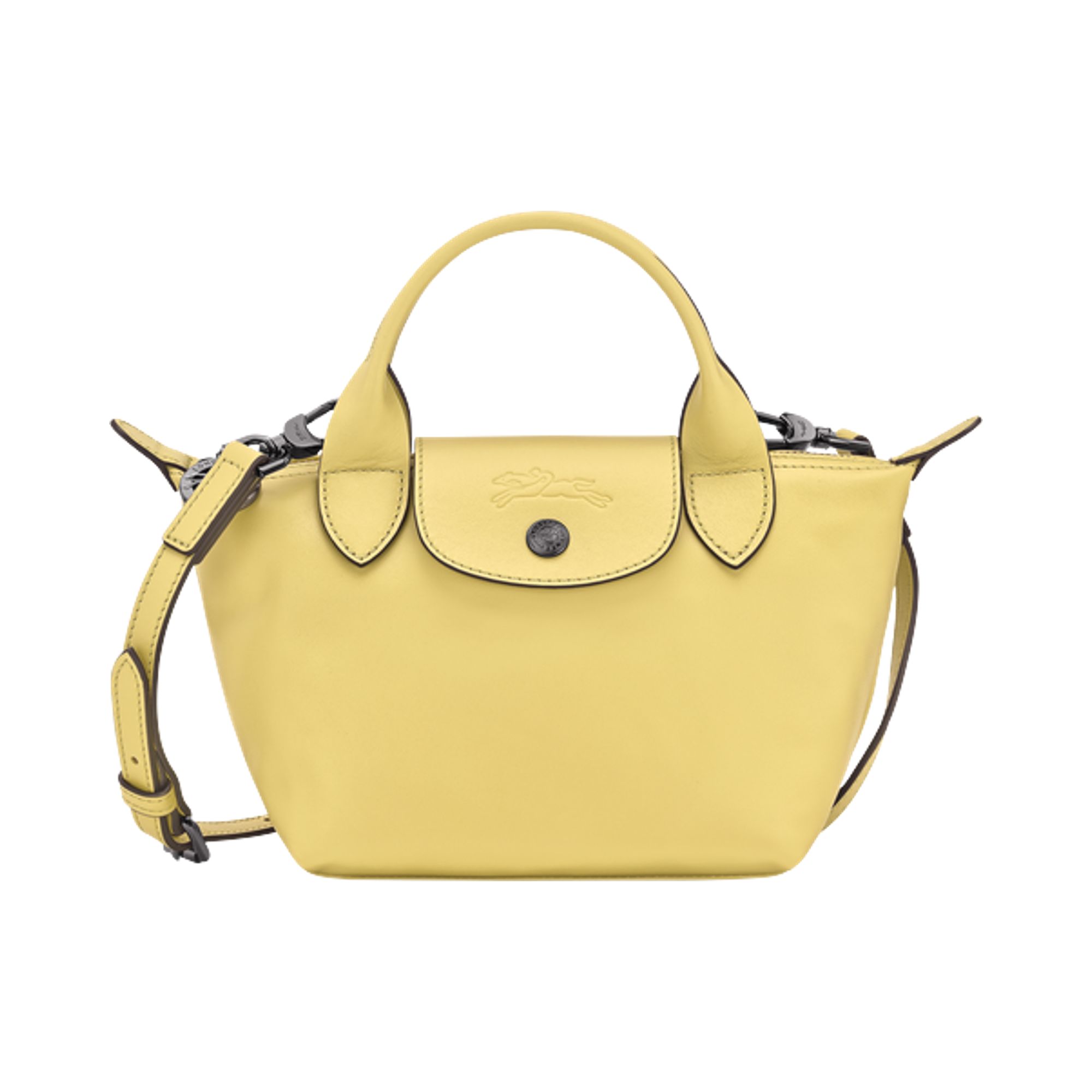 Pre-owned Longchamp Le Pliage Xtra Xs Handbag 'lime' | Green | Women's Size Onesize
