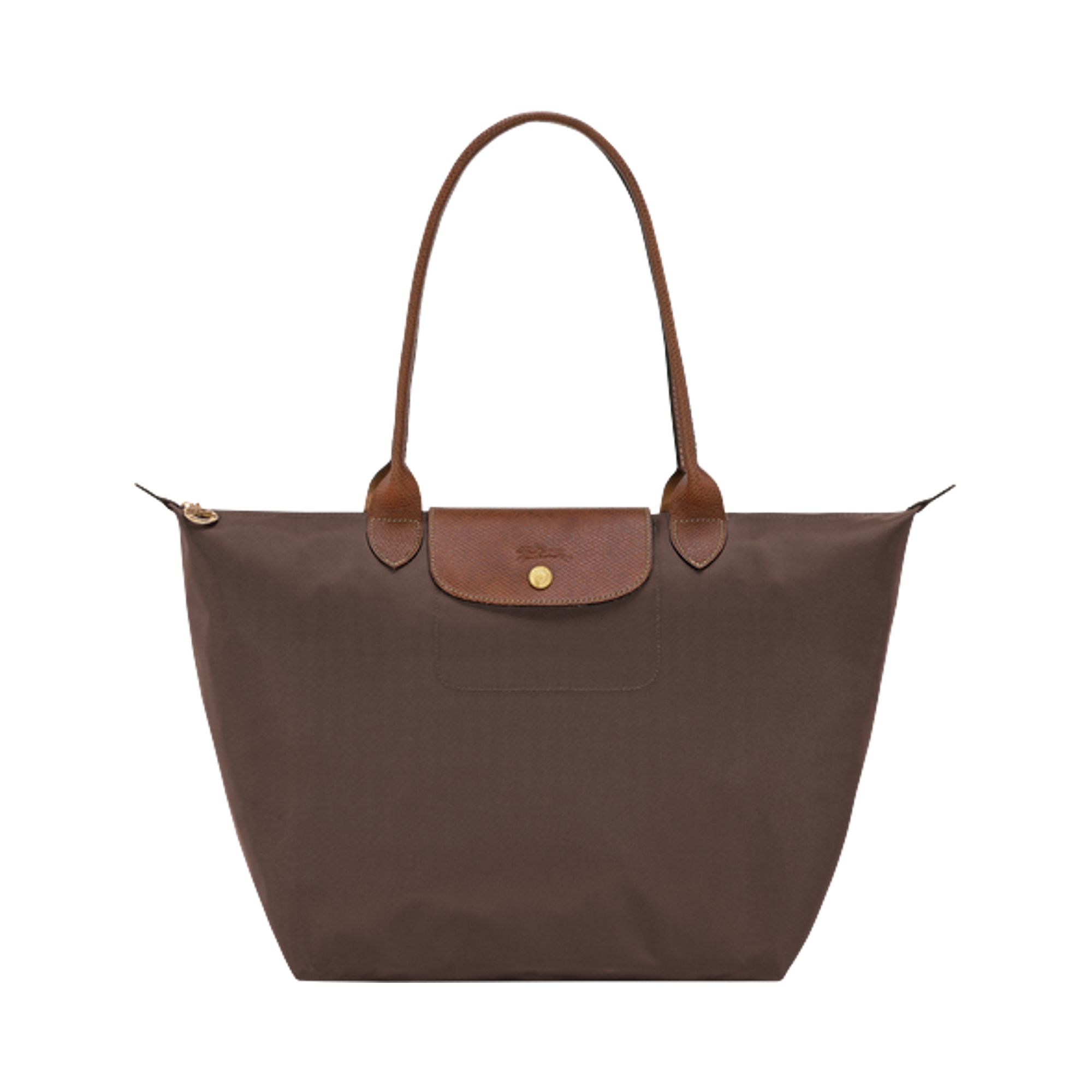 Pre-owned Longchamp Le Pliage Original L Tote Bag 'mocha' | Brown | Women's Size Onesize