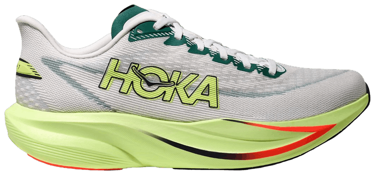 HOKA Wmns Mach 7 D Wide White Green
