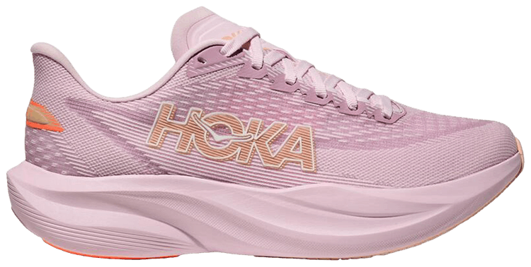 HOKA Wmns Mach 7 D Wide Lilac Crm Tangerine Glow