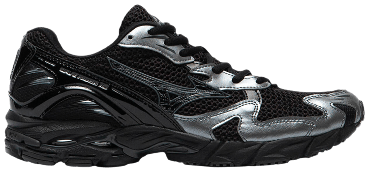 Mizuno Wave Rider 10 Black Silver