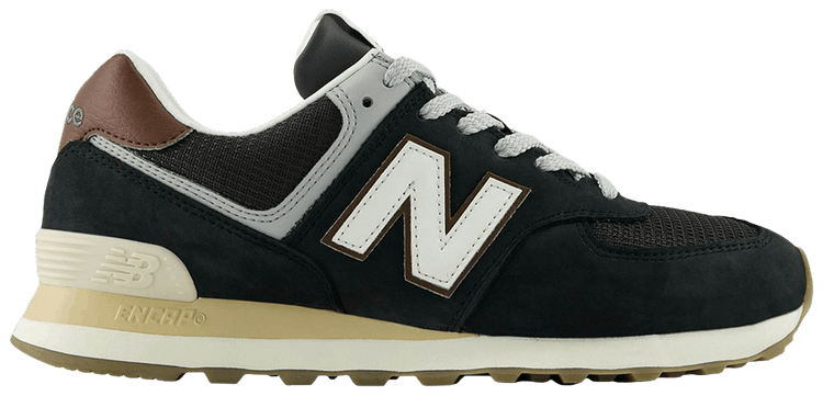 New Balance 574 Black White