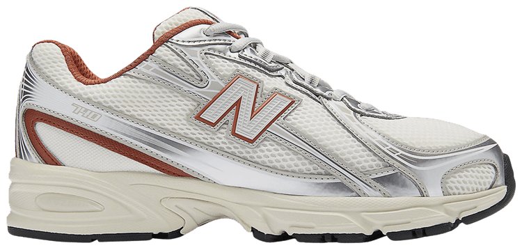 New Balance 740 White Orange