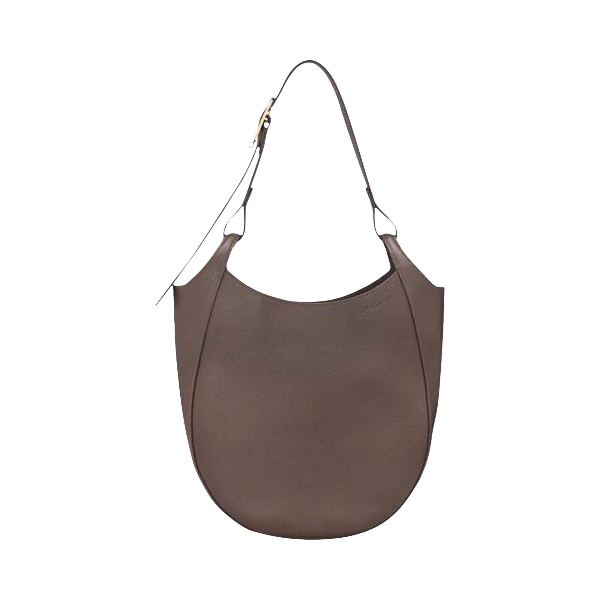 Pre-owned Longchamp Le Foulonné L Hobo Bag 'taupe' | Brown | Women's Size Onesize
