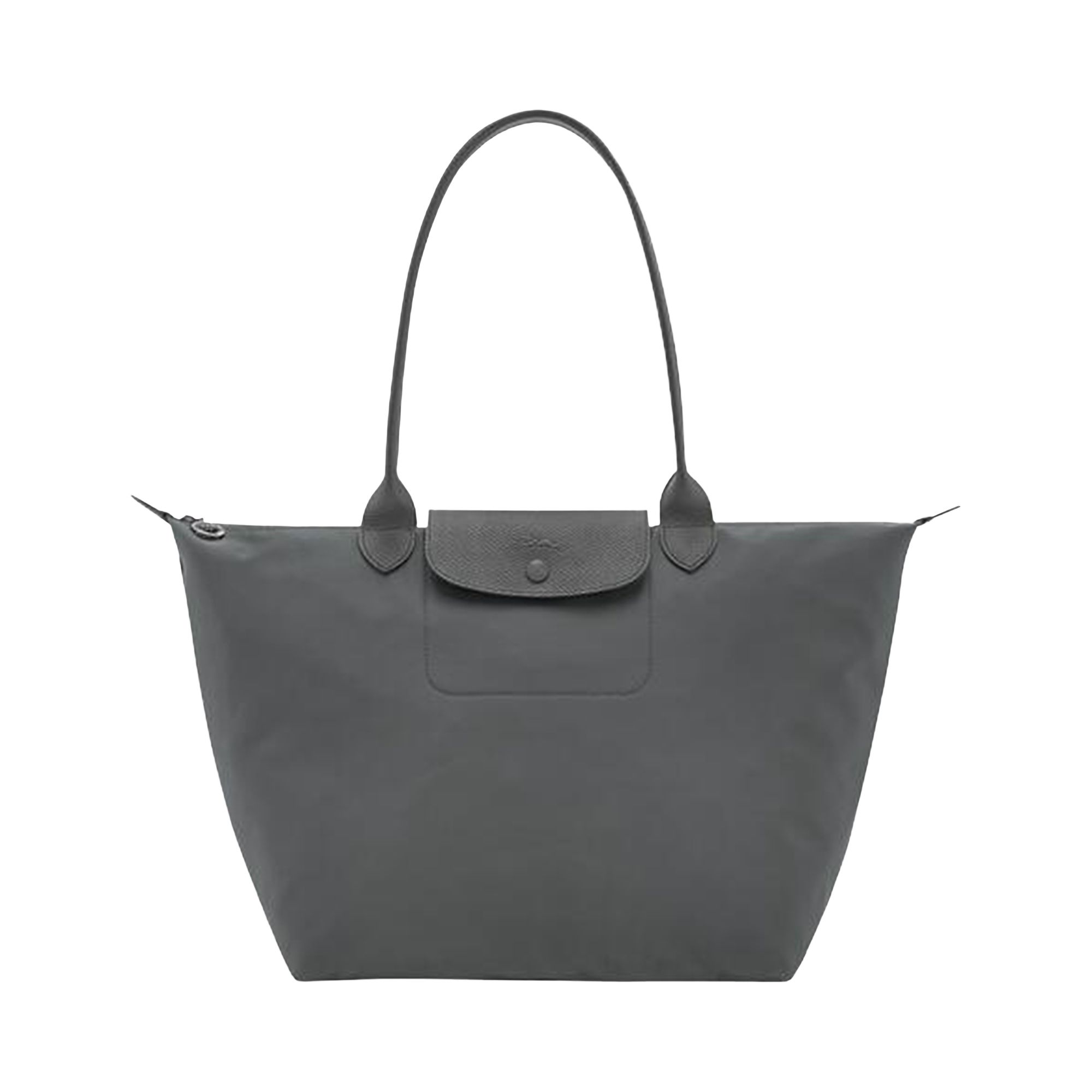 Pre-owned Longchamp Le Pliage One L Tote Bag 'anthracite' | Grey | Women's Size Onesize