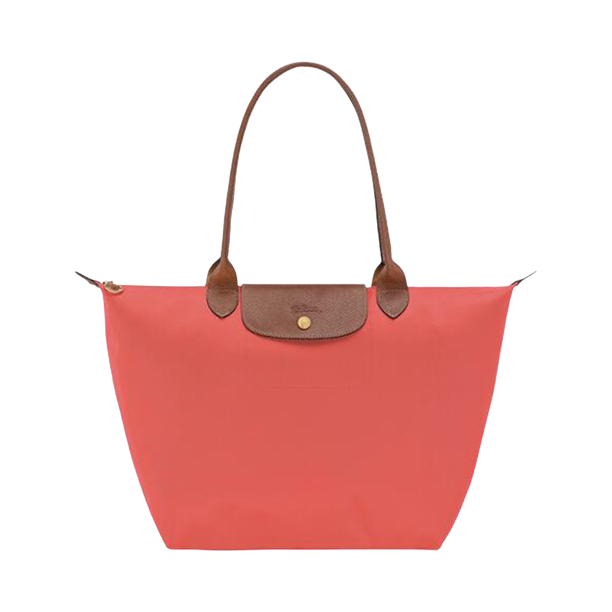 Pre-owned Longchamp Le Pliage Original L Tote Bag 'strawberry' | Red | Women's Size Onesize