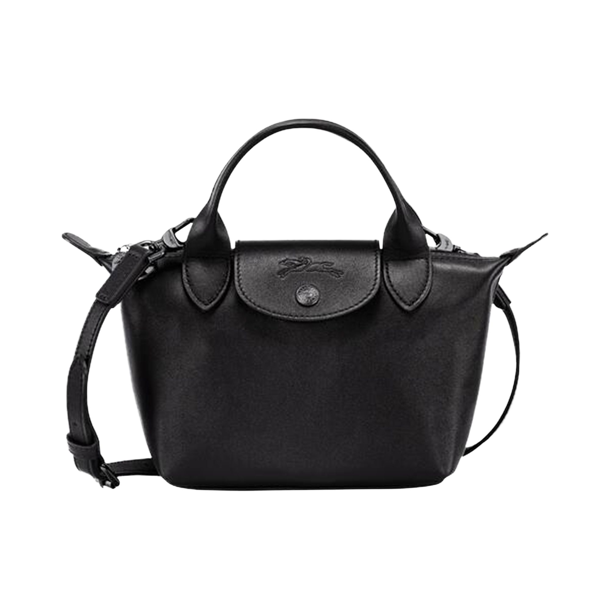 Pre-owned Longchamp Le Pliage Xtra Xs Handbag 'black' | Women's Size Onesize