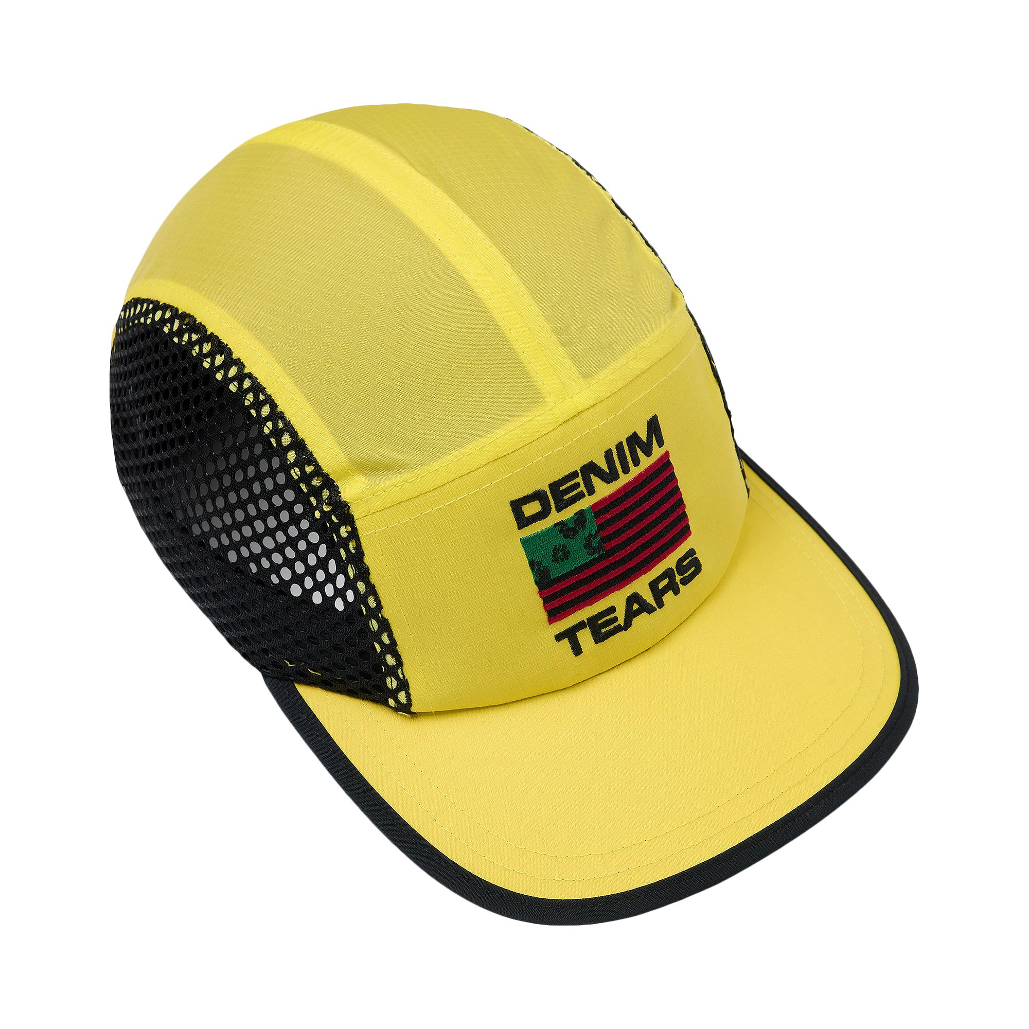 Pre-owned Denim Tears Dt Sport Cap 'yellow' | Men's Size Onesize