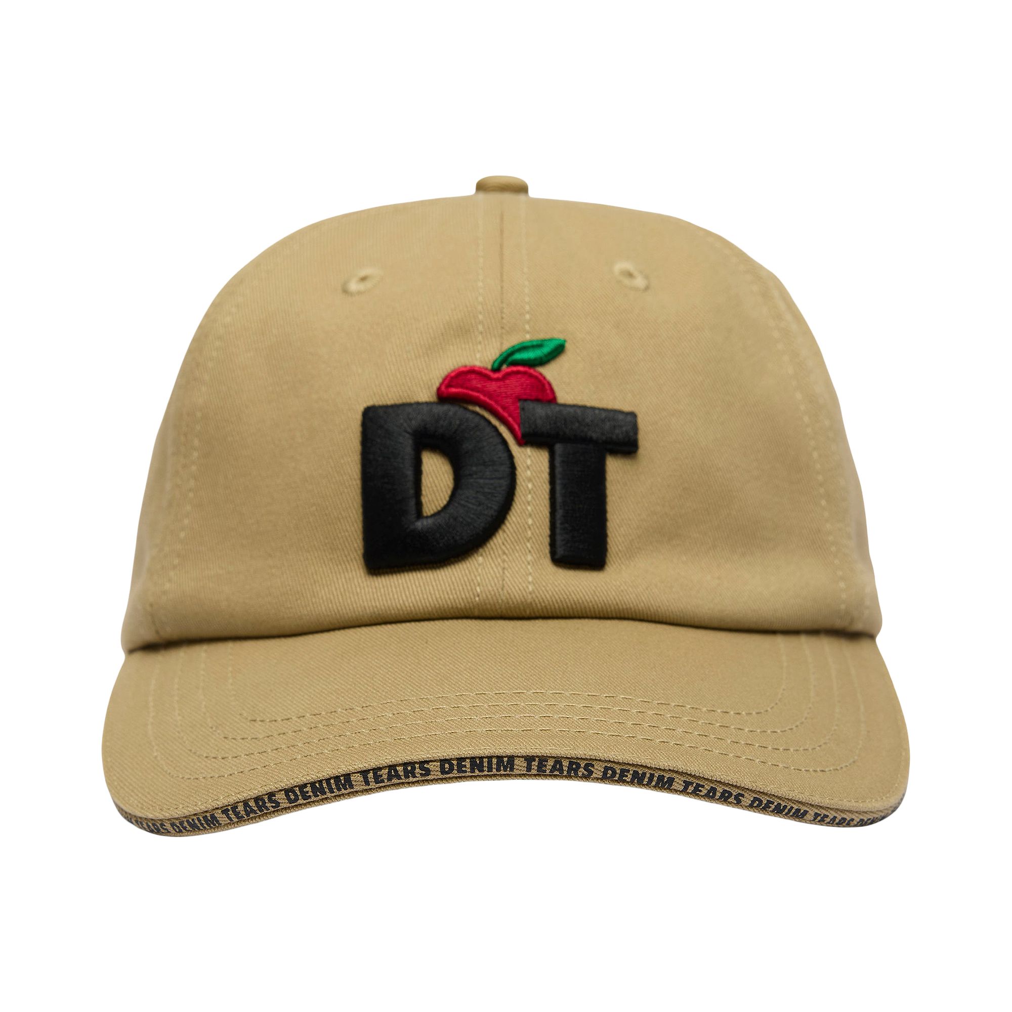 Pre-owned Denim Tears Dt Apple Cap 'beige' | Tan | Men's Size Onesize