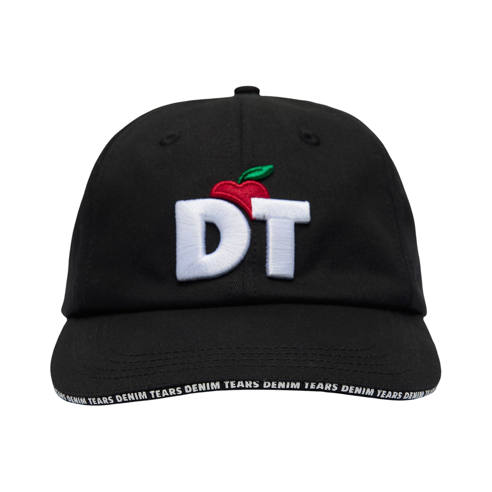 Pre-owned Denim Tears Dt Apple Cap 'black' | Men's Size Onesize