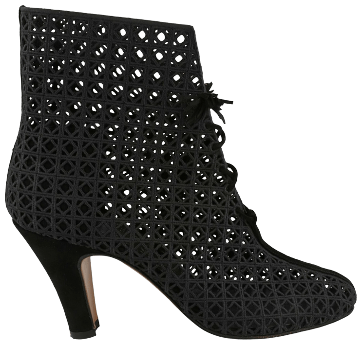 Ferragamo Wmns Merletto 1948 Ankle Boot Black