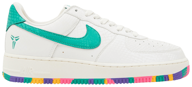 Kobe x Nike Air Force 1 Low Sail Multi Color