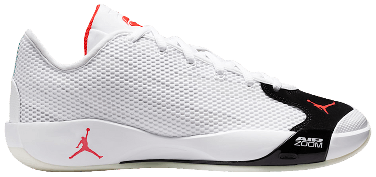 Air Jordan Luka 77 PF White Bright Crimson Black