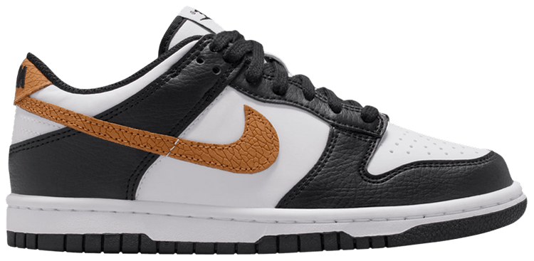 Nike Dunk Low GS Black Flax White