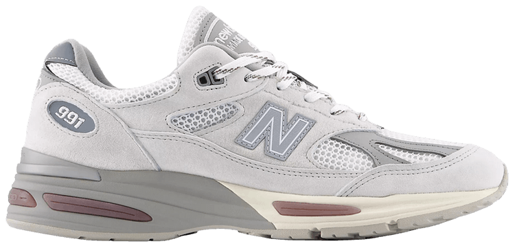 New Balance 991v2 Made In UK Wind Chime Brilliant White