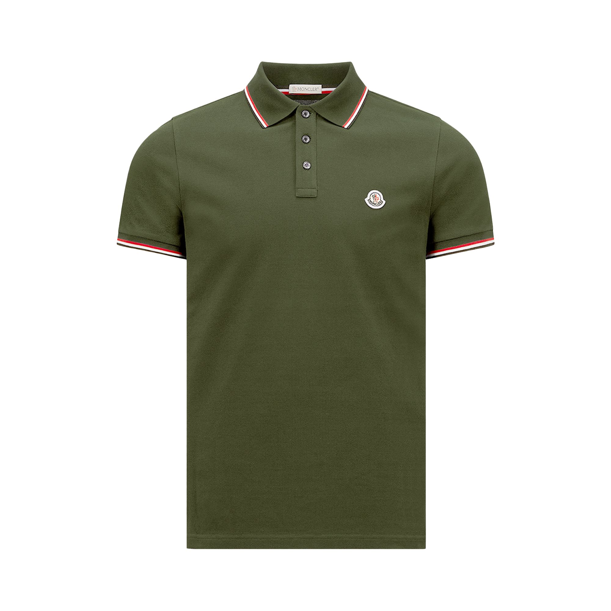 Pre-owned Moncler Short-sleeve Polo 'dark Green' | Men's Size Xxl