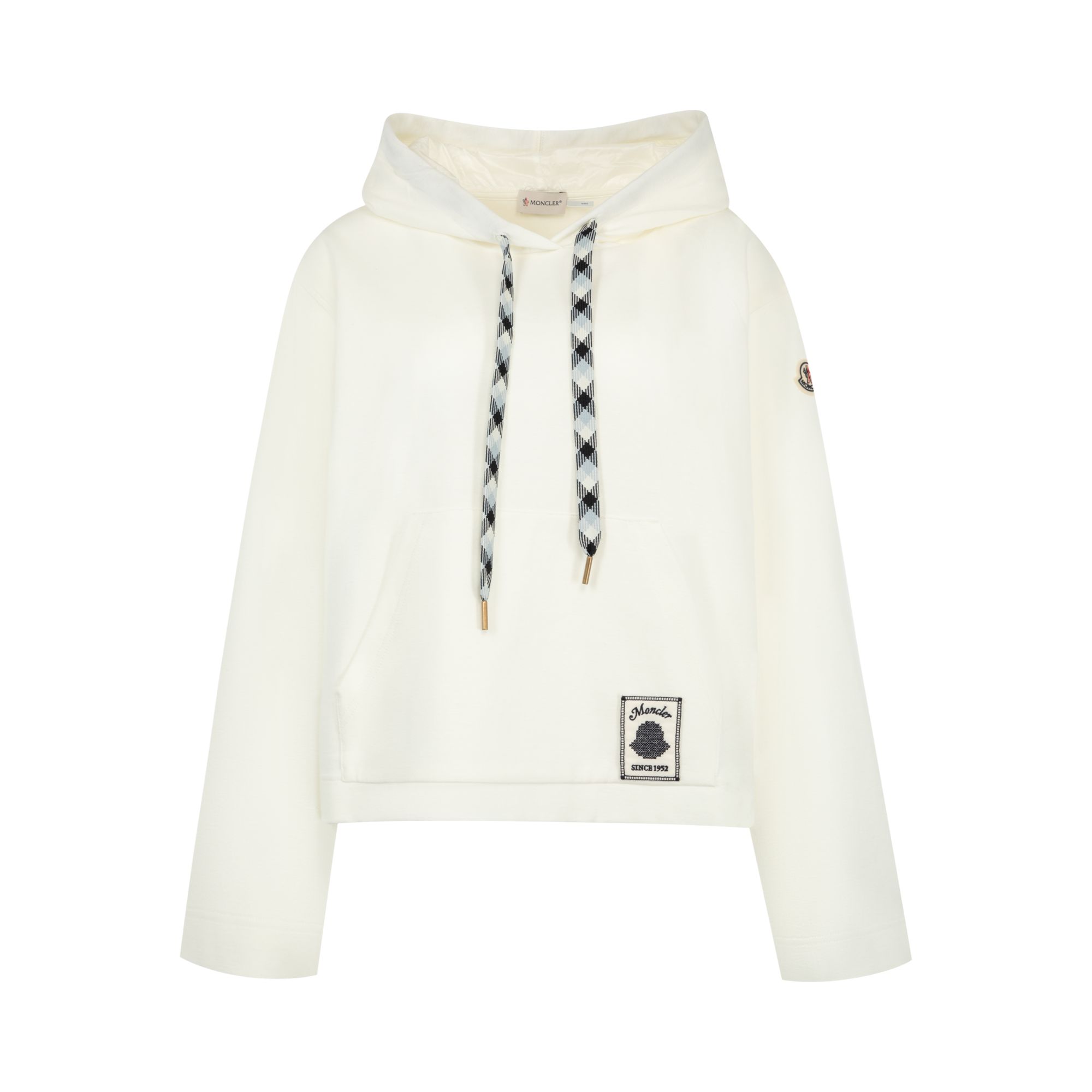 Pre-owned Moncler Hoodie 'natural' | White | Women's Size S
