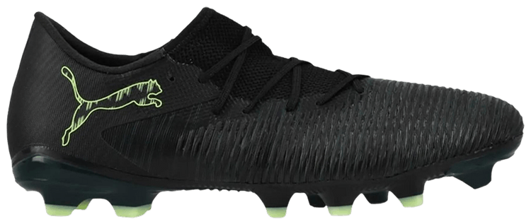 Puma Future 8 Match Low FG AG Black Fizzy Light Green