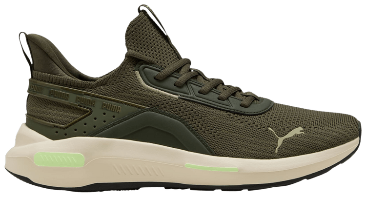 Puma Softride Enzo 5 Hype Dark Olive Loden Green