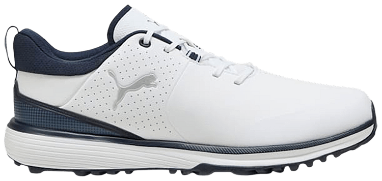 Puma Fusion Grip ST White Silver Deep Navy